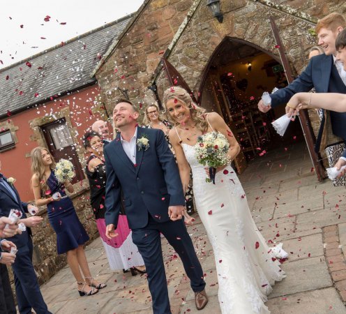 Celebration Wedding Package from The Mill Forge Hotel near Gretna Green